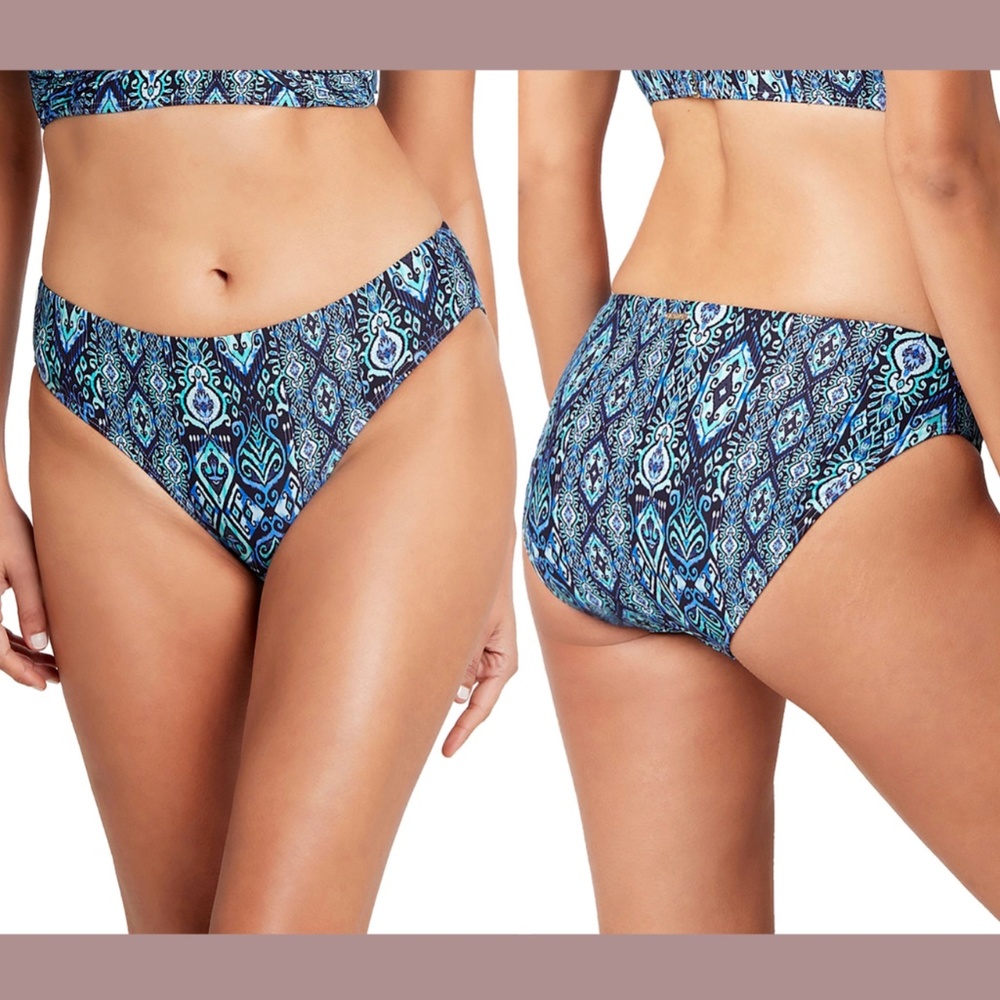 NEW Sea Level‎ [ 10 US ] Night Sky Print Bikini Bottom